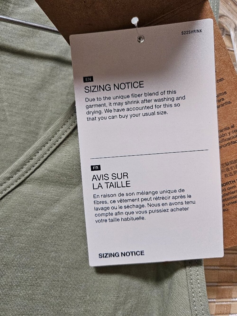 Salomon Shortney Tee Orange L & The North Face TerrainPlus Tank Tea Green 1X NWT - Picture 9 of 9